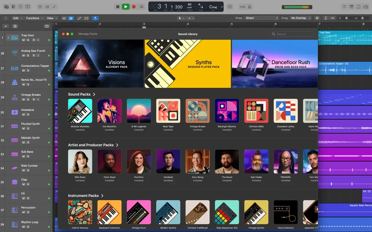 Logic Pro screenshot 2